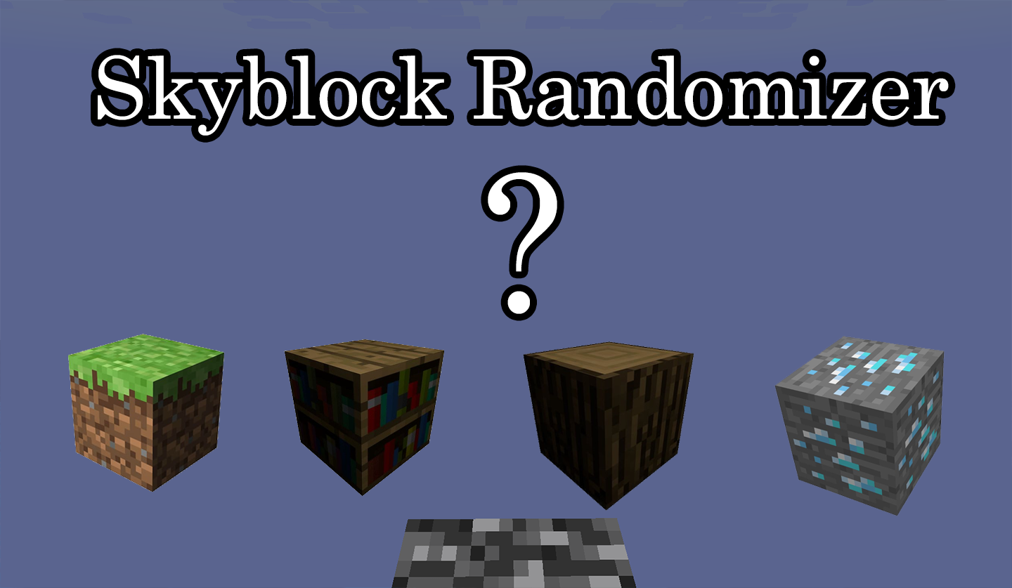 Descarca Skyblock Randomizer pentru Minecraft 1.14.4